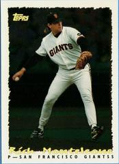 Rich Monteleone #249 Baseball Cards 1995 Topps Cyberstats Prices