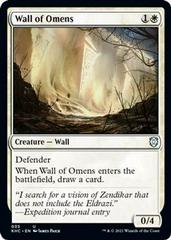Wall of Omens Magic Kaldheim Commander Prices