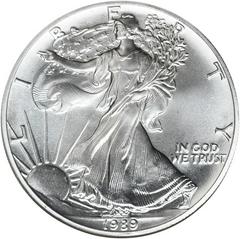 1989 Coins American Silver Eagle Prices