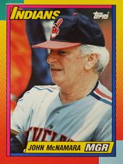 John McNamara #72T Baseball Cards 1990 Topps Traded Tiffany Prices