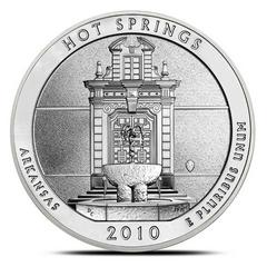 2010 [HOT SPRINGS] Coins America the Beautiful 5 Oz Prices