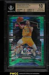 Stephen Curry [Green Pulsar] Basketball Cards 2019 Panini Prizm Prices
