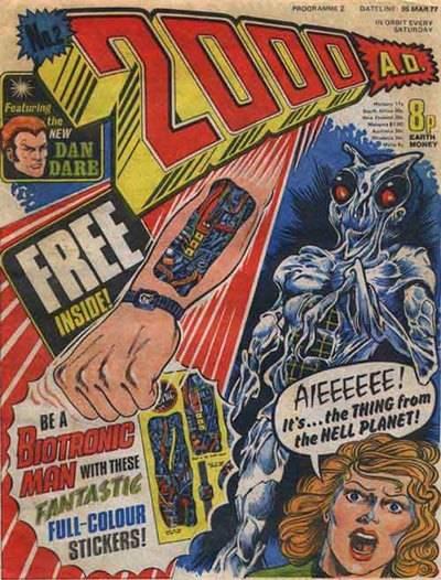 2000 AD #2 (1977) Comic Books 2000 AD