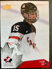 Tyler Soy #9 Hockey Cards 2015 Upper Deck Team Canada Juniors Prices