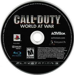 Game Disc | Call of Duty World at War Playstation 3