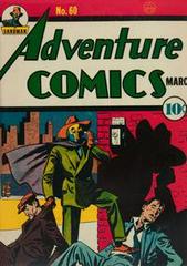 Adventure Comics #60 (1941) Comic Books Adventure Comics Prices