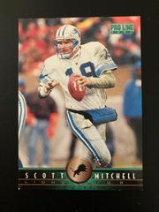 Scott Mitchell Football Cards 1997 Pro Line Prices