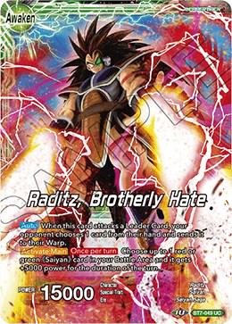 Raditz // Raditz, Brotherly Hate BT7-049 Dragon Ball Super Assault of the Saiyans