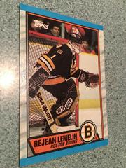 Rejean Lemelin #40 Hockey Cards 1989 Topps Prices