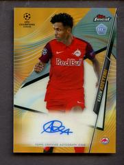 Karim Adeyemi [Orange Refractor] #FA-KA Soccer Cards 2020 Topps Finest UEFA Champions League Autographs Prices