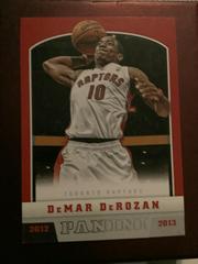 DeMar DeRozan #45 Basketball Cards 2012 Panini Prices