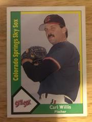 Carl Willis #8 Baseball Cards 1990 CMC Colorado Springs Sky Sox Prices