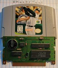 Cartridge And Motherboard  | Major League Baseball Featuring Ken Griffey Jr Nintendo 64