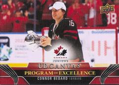 Connor Bedard #C258 Hockey Cards 2023 Upper Deck UD Canvas Prices