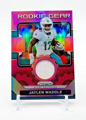 Jaylen Waddle [Pink] #RG-8 Football Cards 2021 Panini Prizm Rookie Gear Prices