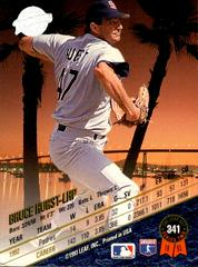 Back Of Card | Bruce Hurst Baseball Cards 1993 Leaf