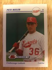 Pete Beeler #154 Baseball Cards 1991 Impel Line Drive Pre Rookie AA Prices