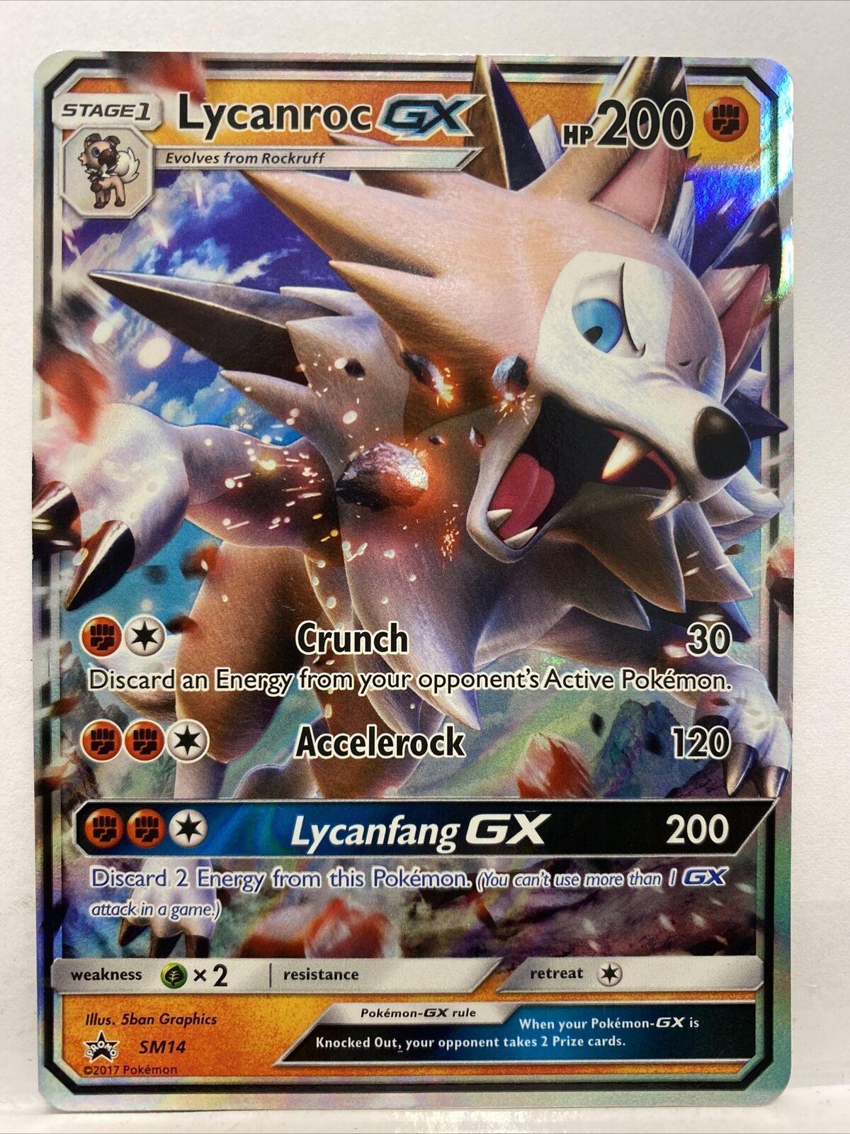 Lycanroc GX [Jumbo] #SM14 Pokemon Promo