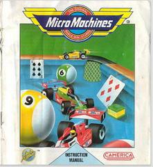 Micro Machines - Manual | Micro Machines NES