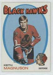 Keith Magnuson Hockey Cards 1971 Topps Prices