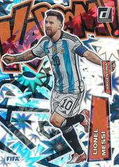 Lionel Messi #2 Soccer Cards 2022 Panini Donruss Kaboom Prices