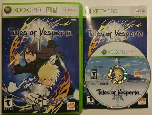 Tales of Vesperia | Item, Box, and Manual | Xbox 360