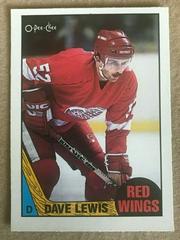 Dave Lewis Hockey Cards 1987 O-Pee-Chee Prices