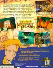 Back Cover | Curse of Monkey Island PC Games