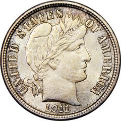 1911 Coins Barber Dime Prices