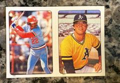 David Green/Bruce Bochte Baseball Cards 1985 Topps Stickers Prices
