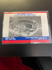 San Diego Padres Jack Murphy Stadium Baseball Cards 1990 Fleer Action Series Stickers Prices