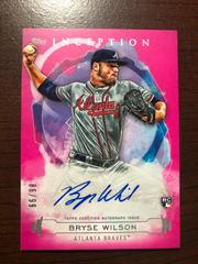 Bryse Wilson [Pink] #RES-BW Baseball Cards 2019 Topps Inception Rookies & Emerging Stars Autographs Prices