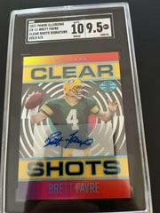 Brett Favre [Signature Gold] Football Cards 2021 Panini Illusions Clear Shots Prices