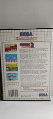 Back Cover | Sonic the Hedgehog 2 PAL Sega Master System