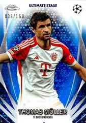 Thomas Muller [Blue] #USC-20 Soccer Cards 2023 Topps UEFA Club Ultimate Stage Prices