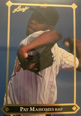 1992 PAT MAHOMES SR. - GOLD LEAF ROOKIES Baseball Card # BC-17 Father of QB
