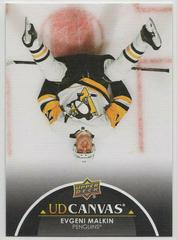 Evgeni Malkin [Black] Hockey Cards 2021 Upper Deck UD Canvas Prices