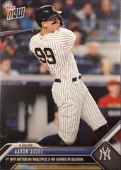 Aaron Judge [1ST NYY MULTI 3-HR GAMES] #903 Basketball Cards 2023 Topps Now Prices