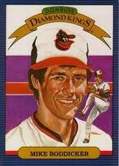 Mike Boddicker [Diamond Kings] #8 Baseball Cards 1986 Leaf Prices