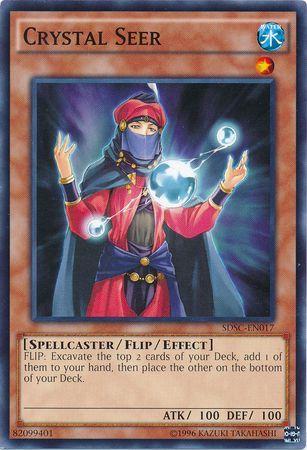 Crystal Seer SDSC-EN017 YuGiOh Structure Deck: Spellcaster's Command