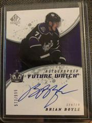 Brian Boyle [Autograph] Hockey Cards 2008 SP Authentic Prices