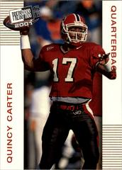 Quincy Carter [Gold] #3 Football Cards 2001 Press Pass Se Prices