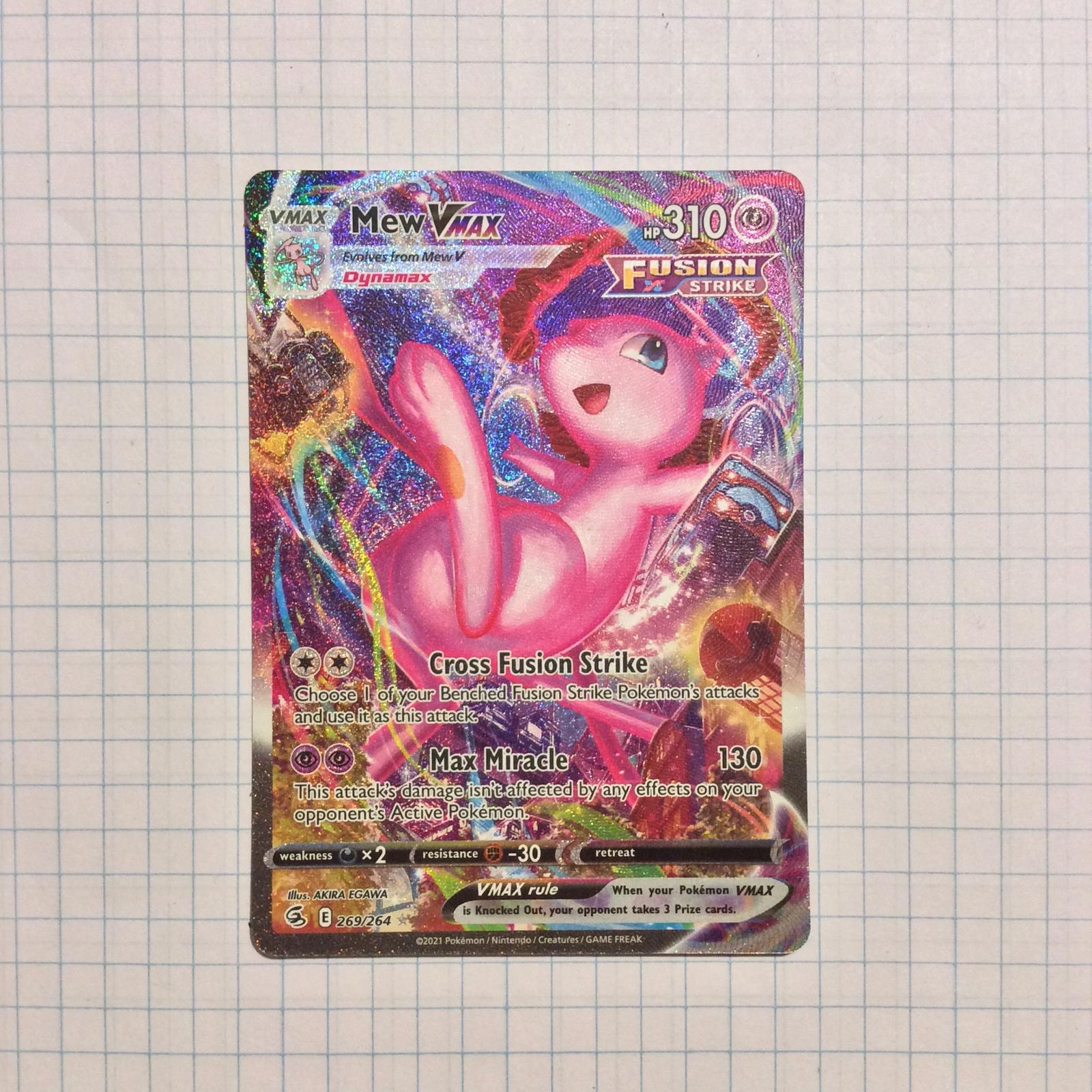 Mew VMAX #269 Prices, Pokemon Fusion Strike