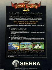 Back Cover | King's Quest II PC Games