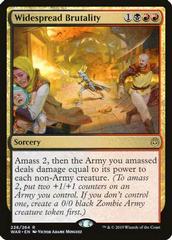 Widespread Brutality [Foil] Magic War of the Spark Prices