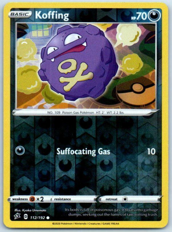 Koffing [Reverse Holo] 112 Prices Pokemon Rebel Clash Pokemon Cards