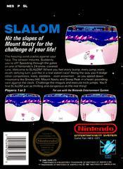 Slalom - Back | Slalom NES