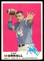 Earl Morrall Football Cards 1969 Topps Prices