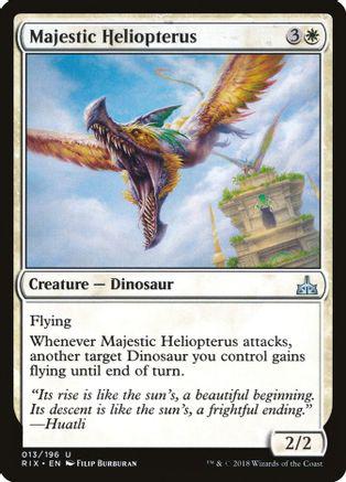 Majestic Heliopterus [Foil] Magic Rivals of Ixalan