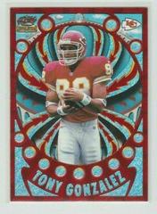 Tony Gonzalez [Red] #67 Football Cards 1997 Pacific Revolution Prices